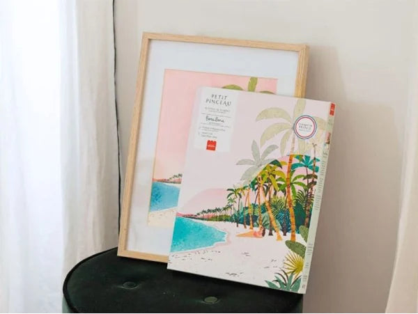 Coffret peinture au numéro | Bora Bora
