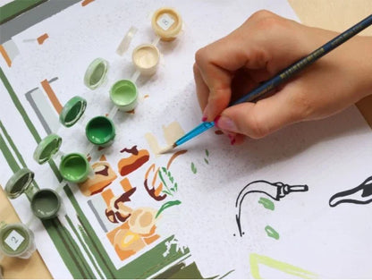 Coffret peinture au numéro | Boulangeries Parisiennes