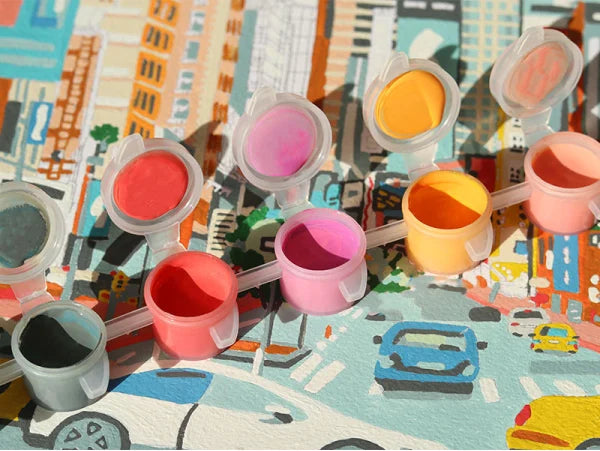 Coffret peinture au numéro | Broadway and West 53RD
