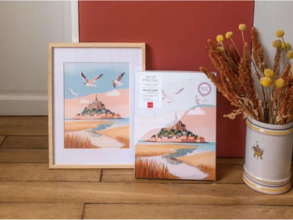 Coffret peinture au numéro | Mont Saint-Michel