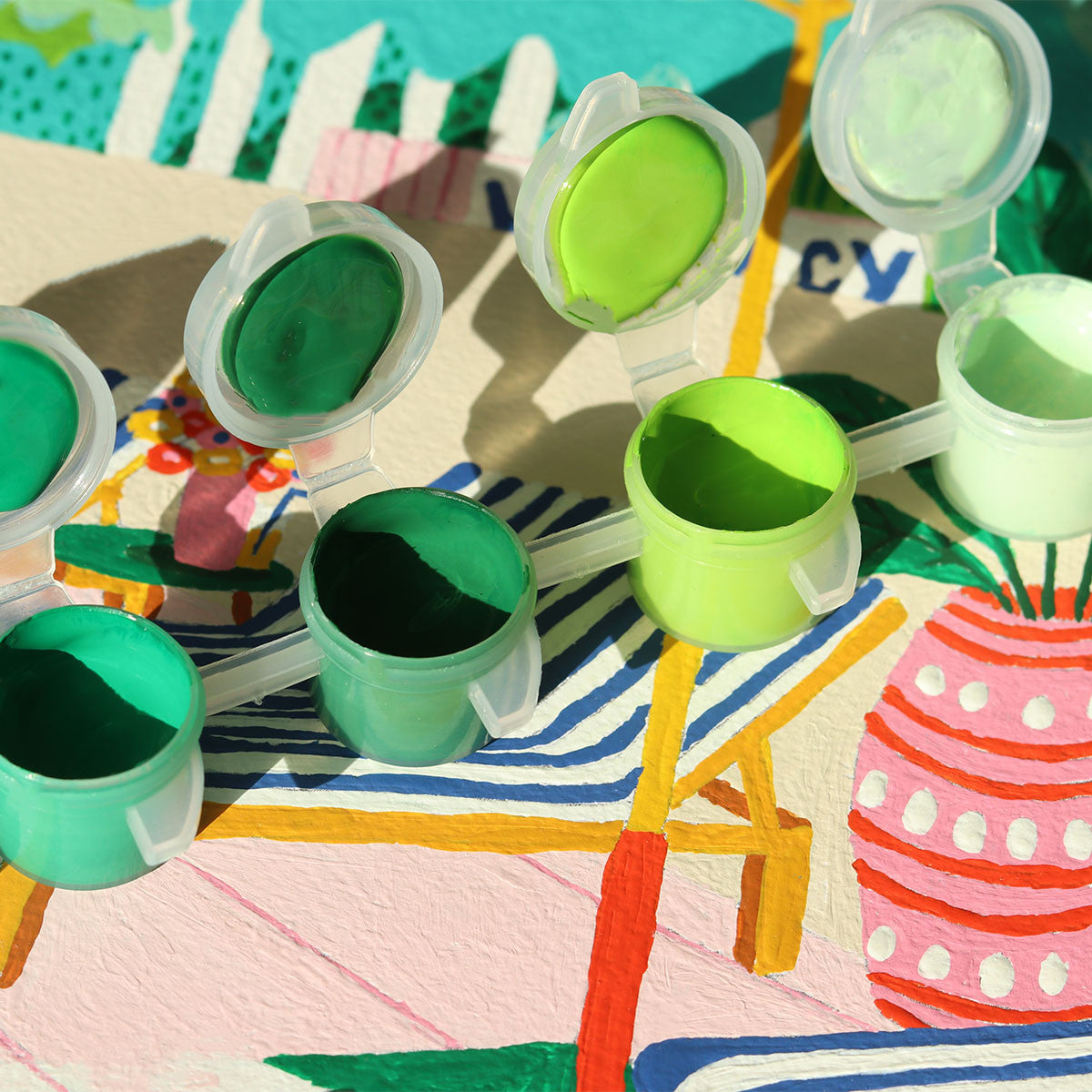 Coffret peinture au numéro | The Motel Pool