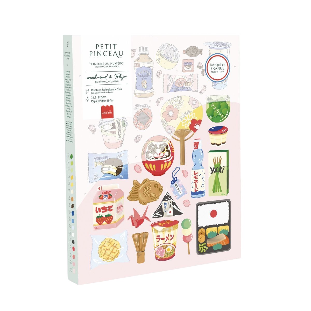 Coffret peinture au numéro | Week-end à Tokyo