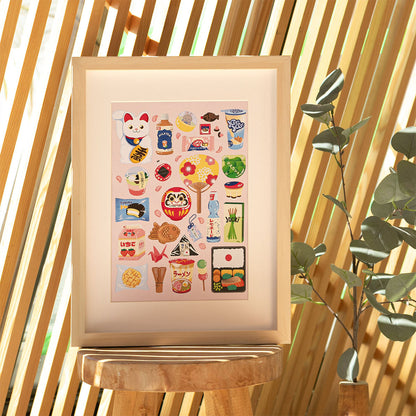 Coffret peinture au numéro | Week-end à Tokyo