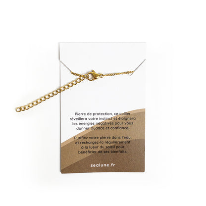 Collier en pierre naturelle | L'audacieuse