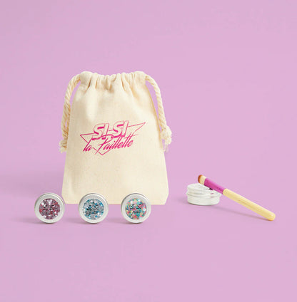 Kit de paillettes biodégradables | Couleur Douceur