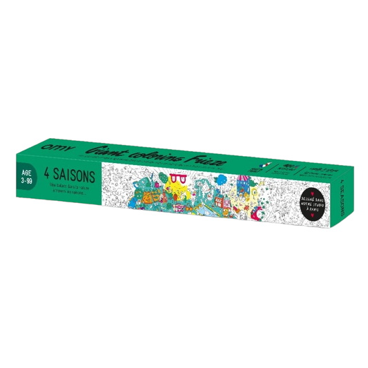 Frise géante à colorier | 4 saisons