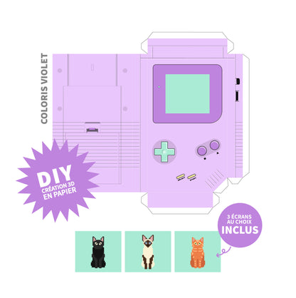 DIY | Gameboy papercraft