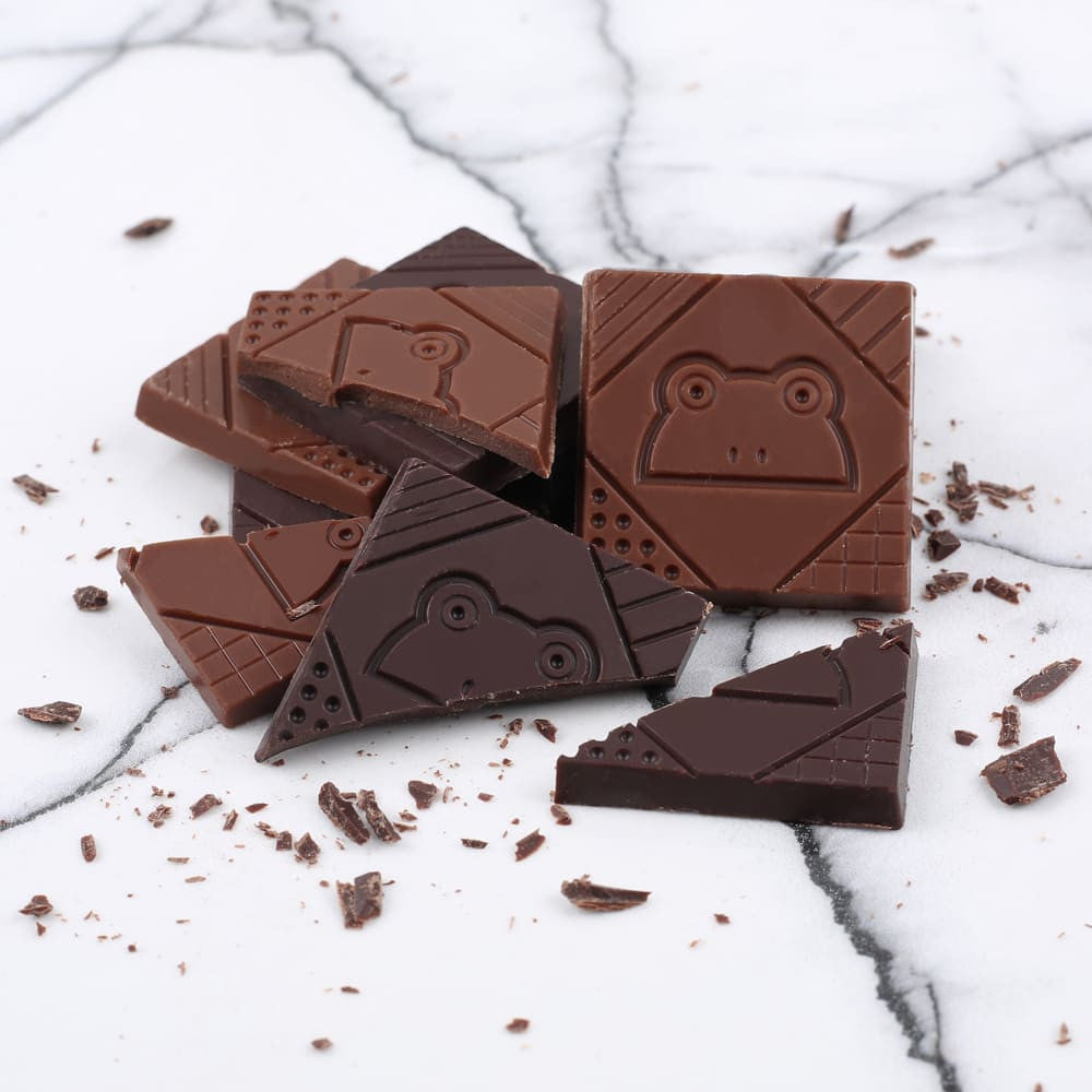 Coffret de 16 carrés de chocolat bio | Histoire de l'Art