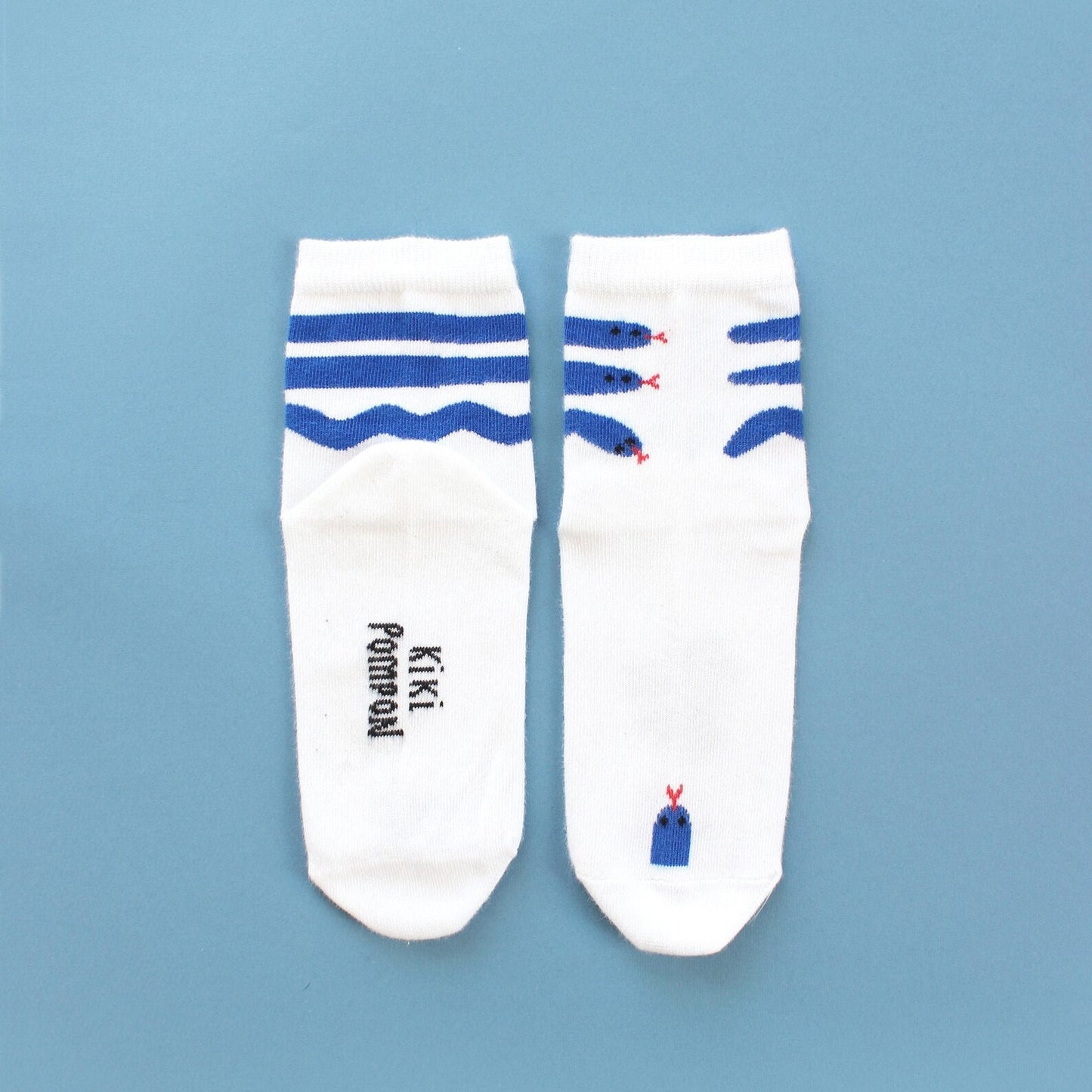 Chaussettes | Serpents bleus