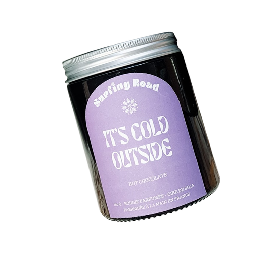 Bougie It's cold outside | Chocolat chaud