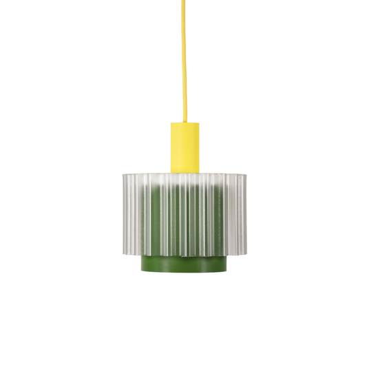 Gigi Lamp | Khaki and yellow