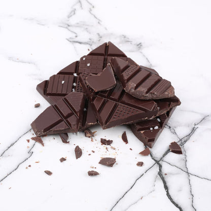Tablette de chocolat | Noir & sel de Camargue | Les rollers