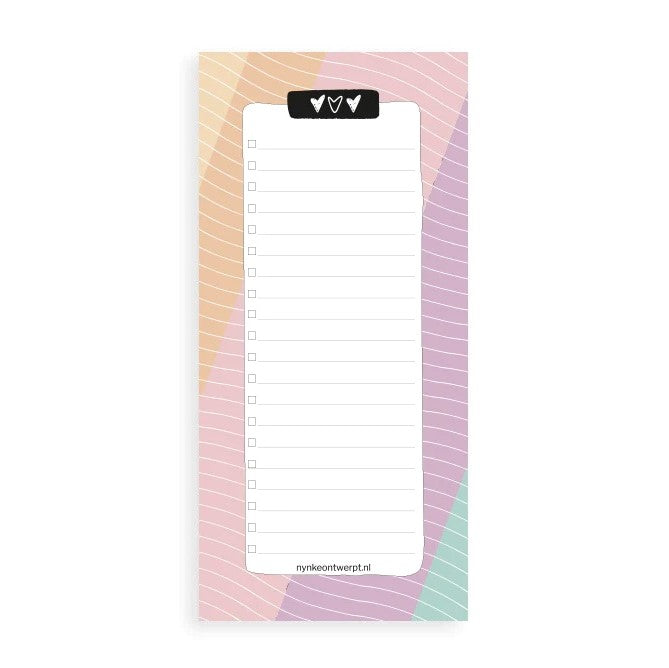 Notepad list | summer vibes