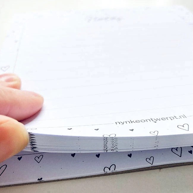 Bloc-notes | Notes hearts