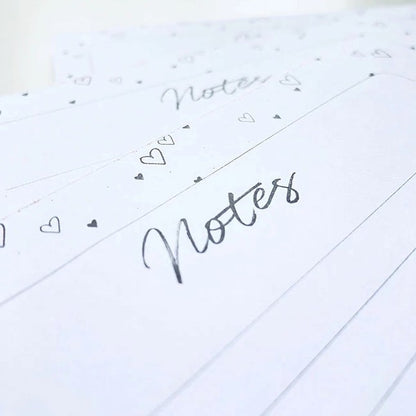 Bloc-notes | Notes hearts