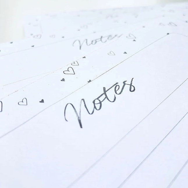 Bloc-notes | Notes hearts
