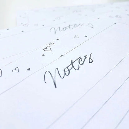 Bloc-notes | Notes hearts