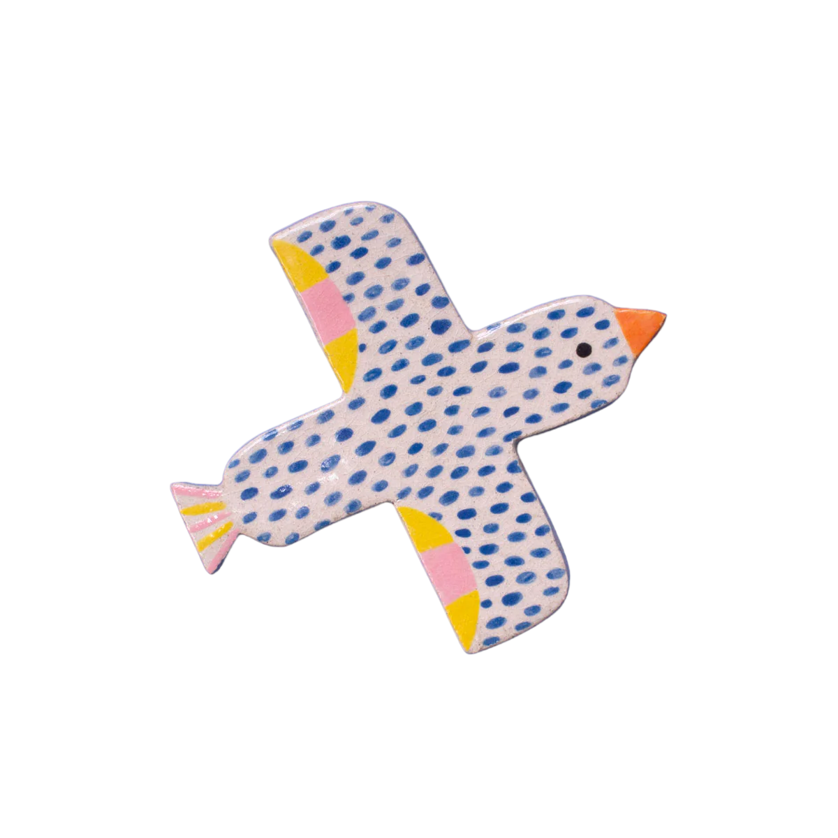 Oiseau en Céramique | Bleu