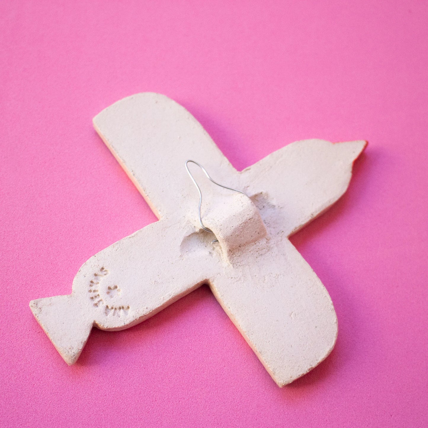 Oiseau en Céramique | Rose