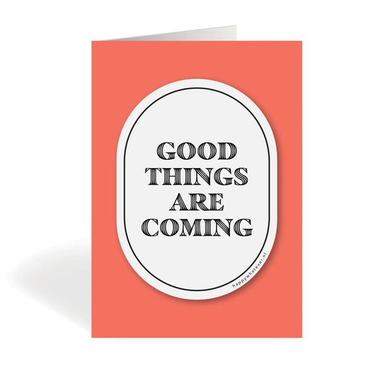 Sticker créateur d'arc-en-ciel | Good things are coming