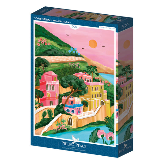 500 piece puzzle | Portofino