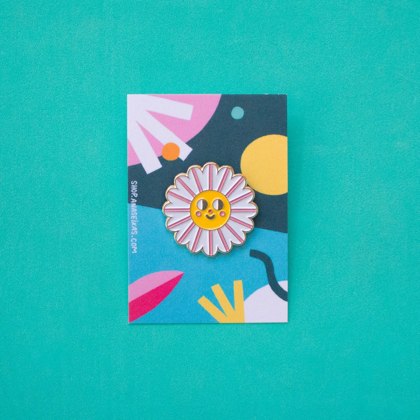 Pin's émaillé | Marguerite