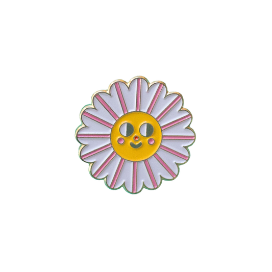 Enameled pin | Daisy