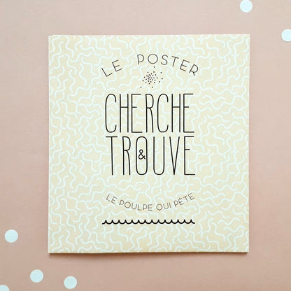 Carte-poster Cherche & Trouve | Anniversaire
