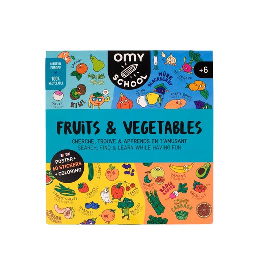 Educational poster | Fruits &amp; vegetables