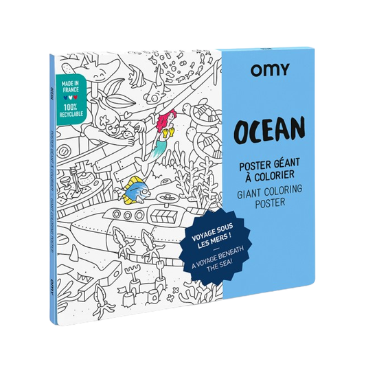 Giant coloring poster | Ocean