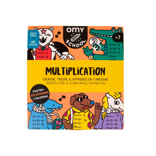 Educational poster | Multiplication