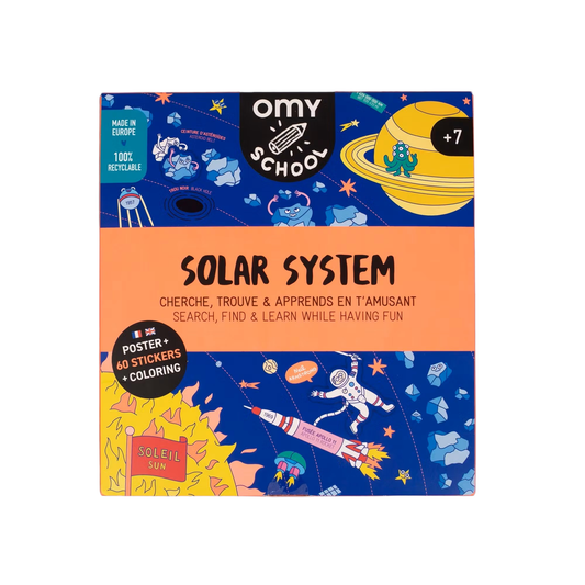Educational poster | Solar system
