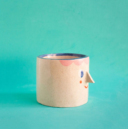Pot en céramique | Friendly face