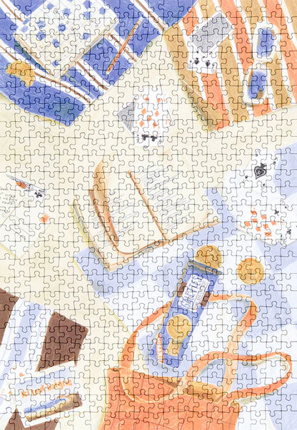 Puzzle 500 pièces | Du sable entre les pages