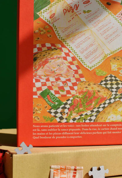 Puzzle 1000 pièces | La pizza à emporter
