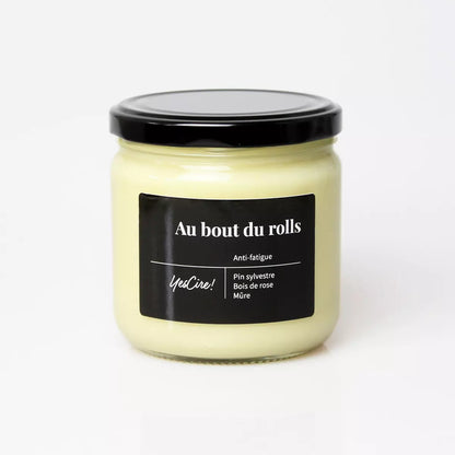 “Anti-fatigue” candle | At the end of the roll