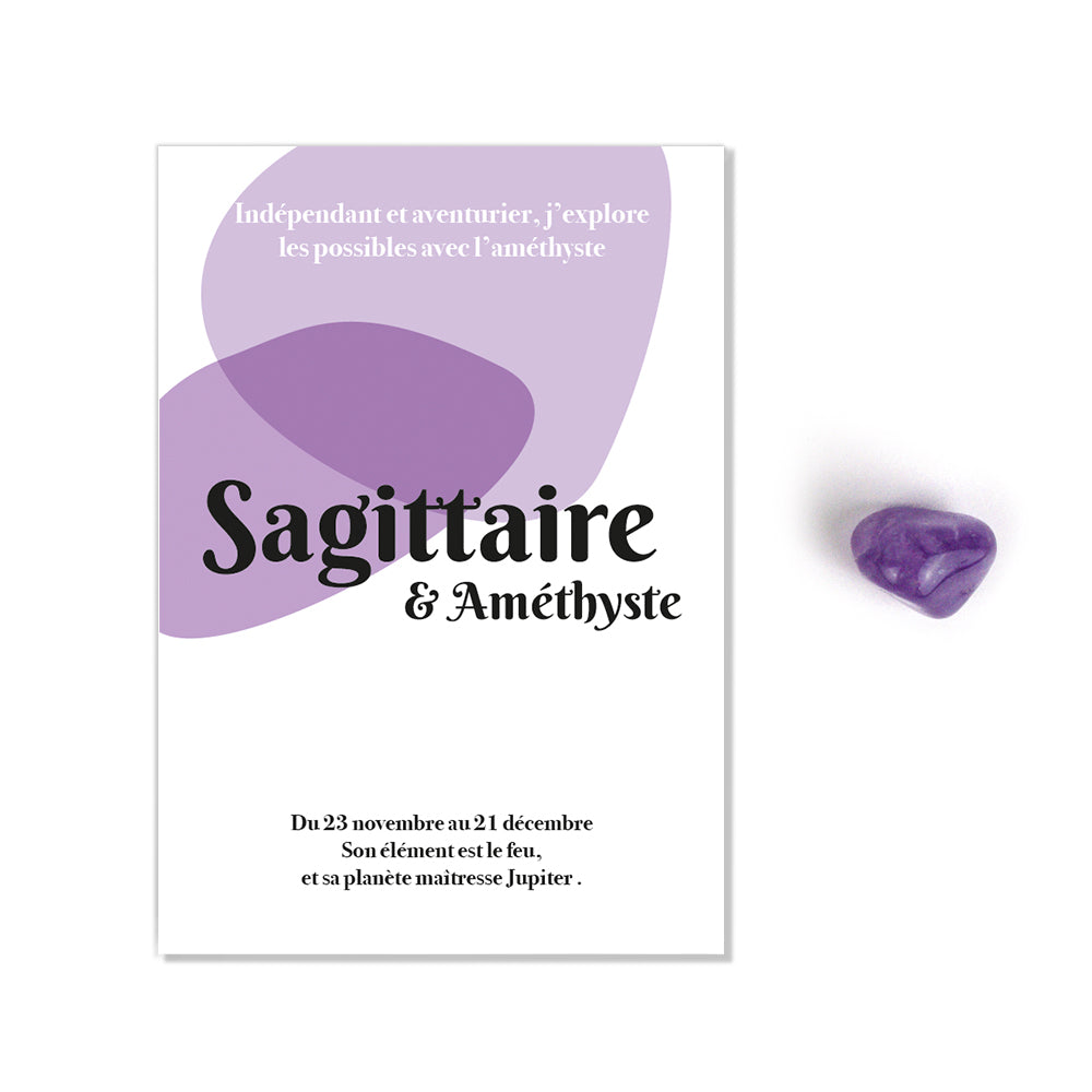 Pierre astro | Sagittaire - Améthyste