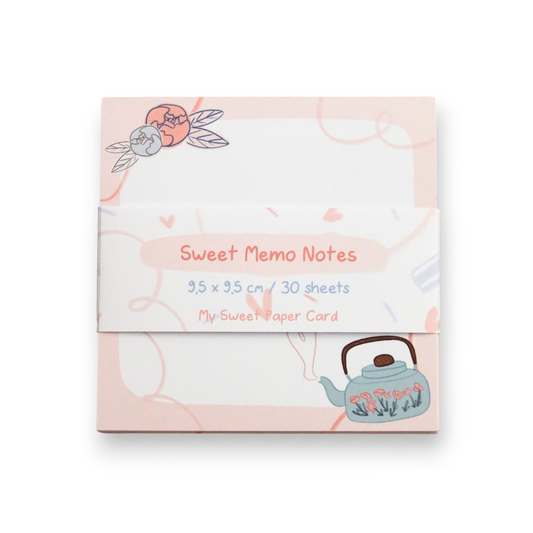 Square Notepad | Tea time