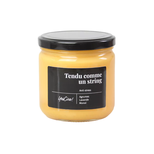 Bougie "anti-stress" | Tendu comme un string