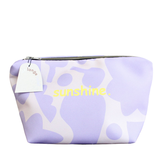 Trousse de toilette | Sunshine lilas