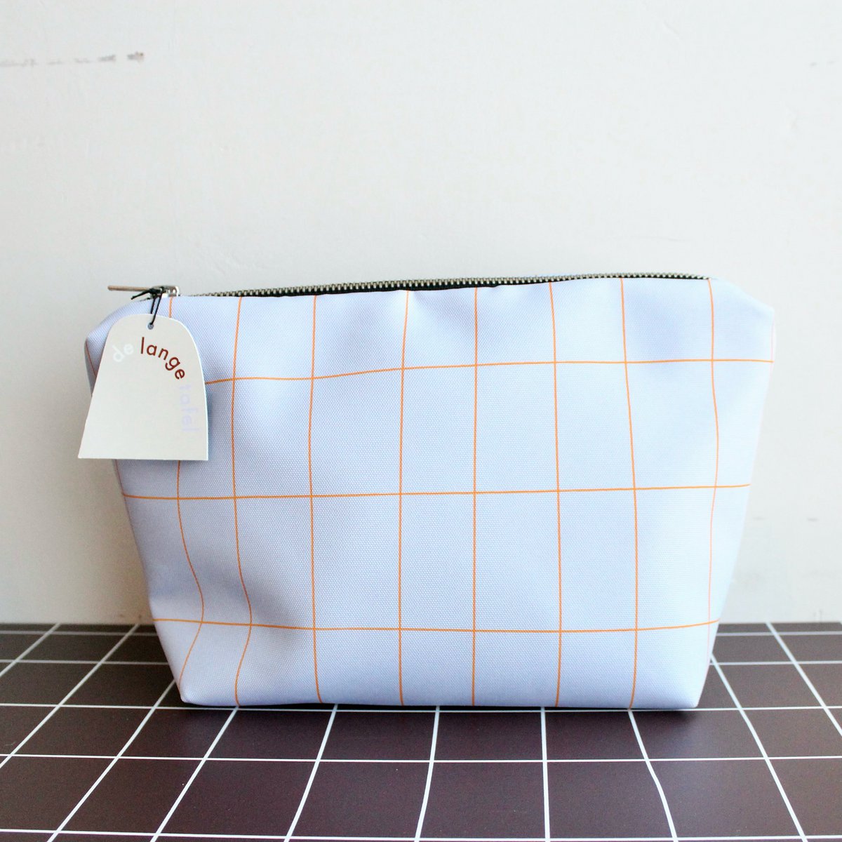 Trousse de toilette | Lilas à carreaux