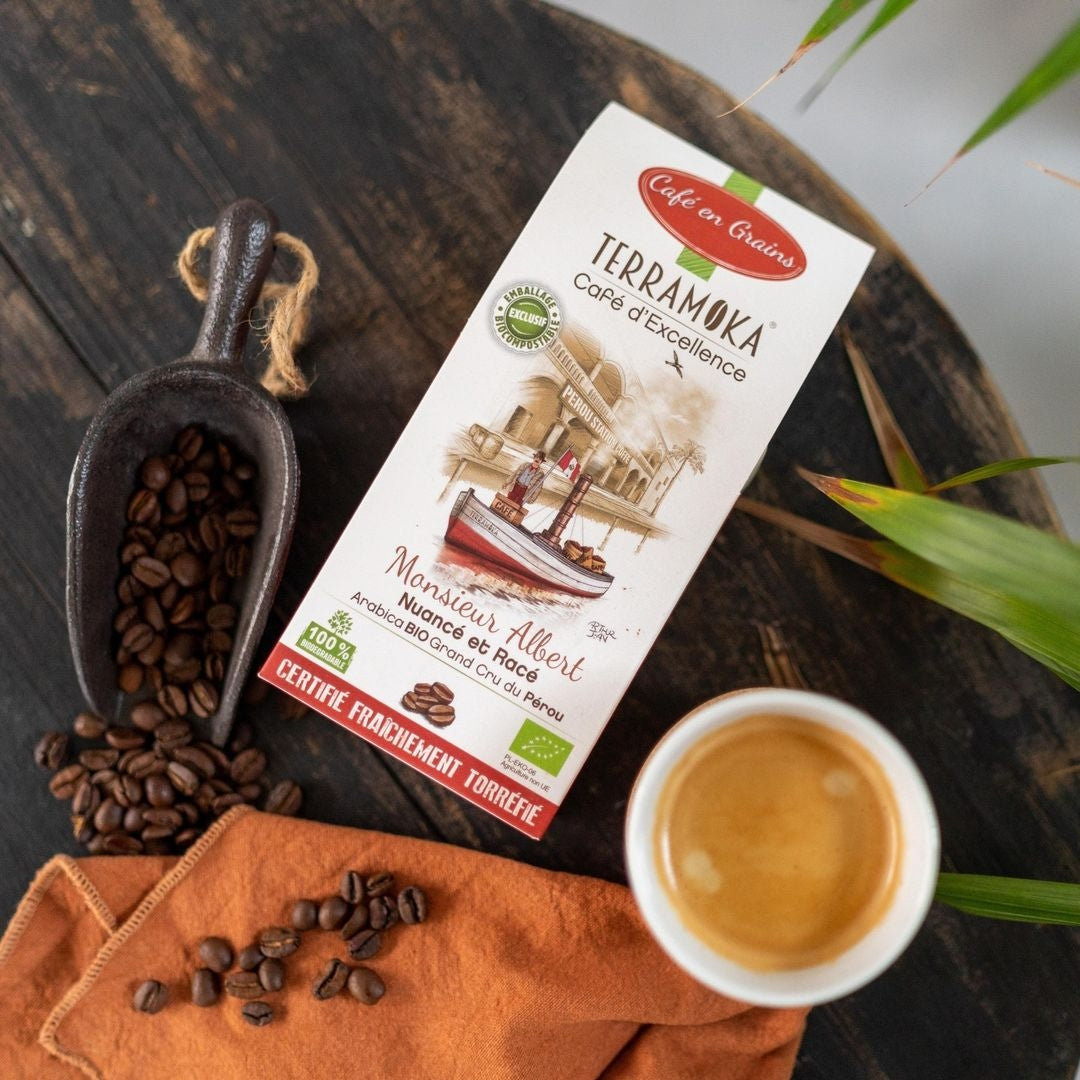 Café bio en grains | Monsieur Albert
