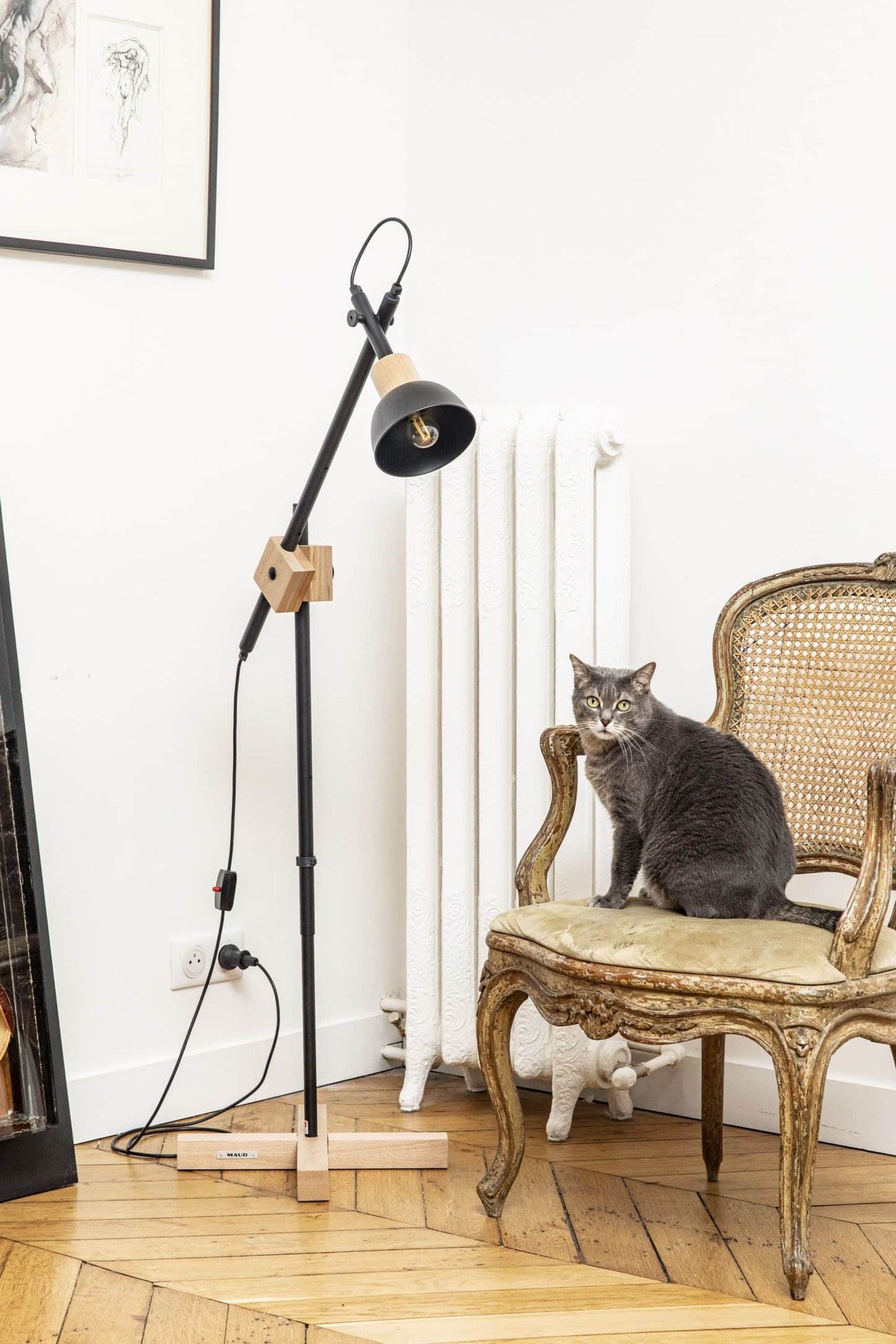Lampadaire upcyclé | Cannes