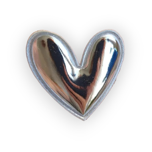 Heart brooch | Silver