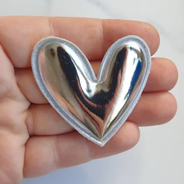 Heart brooch | Silver