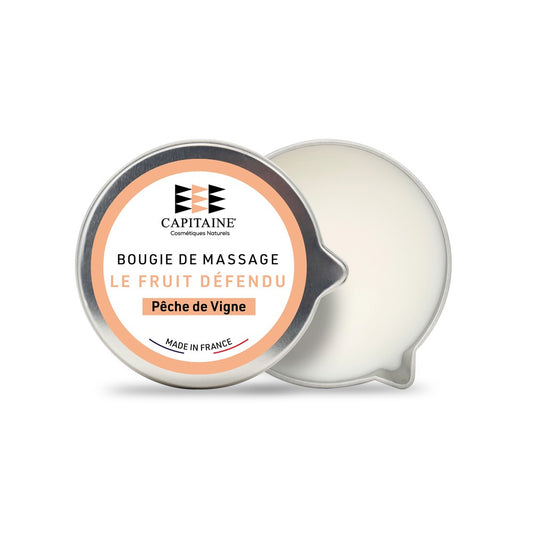 Bougie de massage | Pêche de Vigne