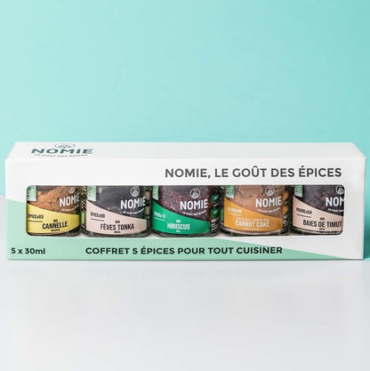 Coffret d'épices | Pâtisserie bio