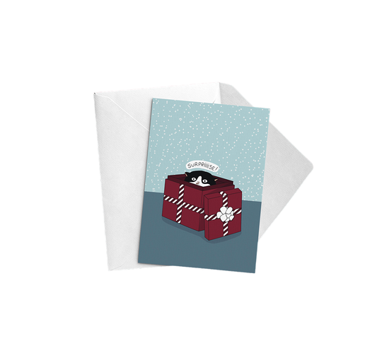 Carte de Noël | Surprise !