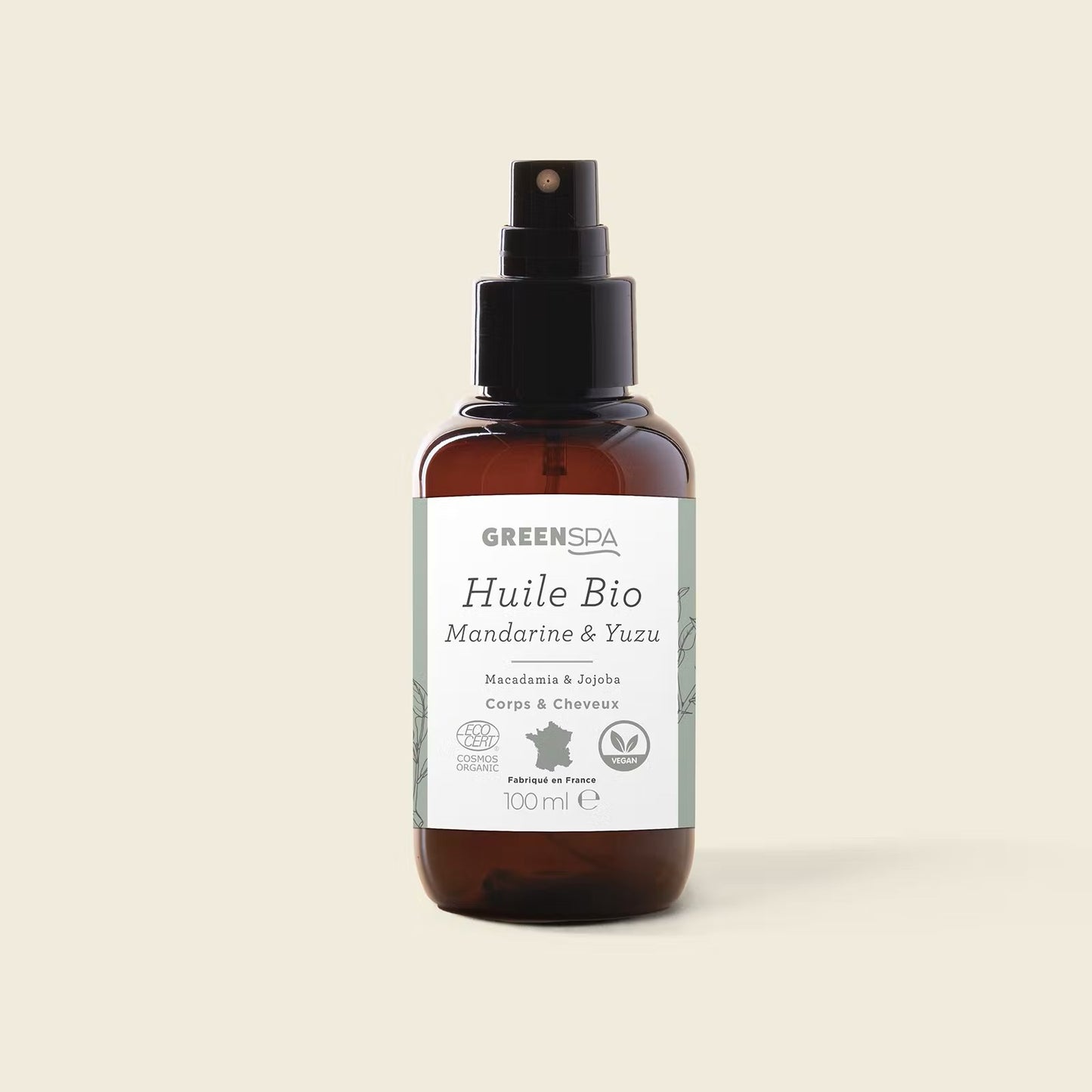 Huile bio fraiche | Mandarine & Yuzu