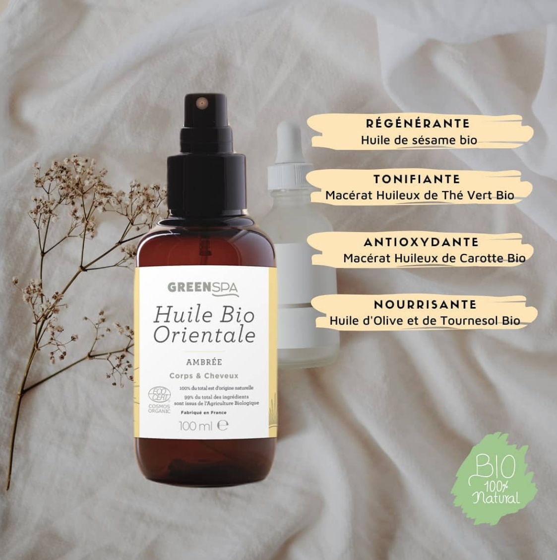 Oriental organic oil | Amber